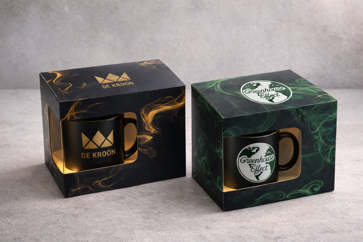 Packaging GreenHouse Effect and Dekroon Amsterdam