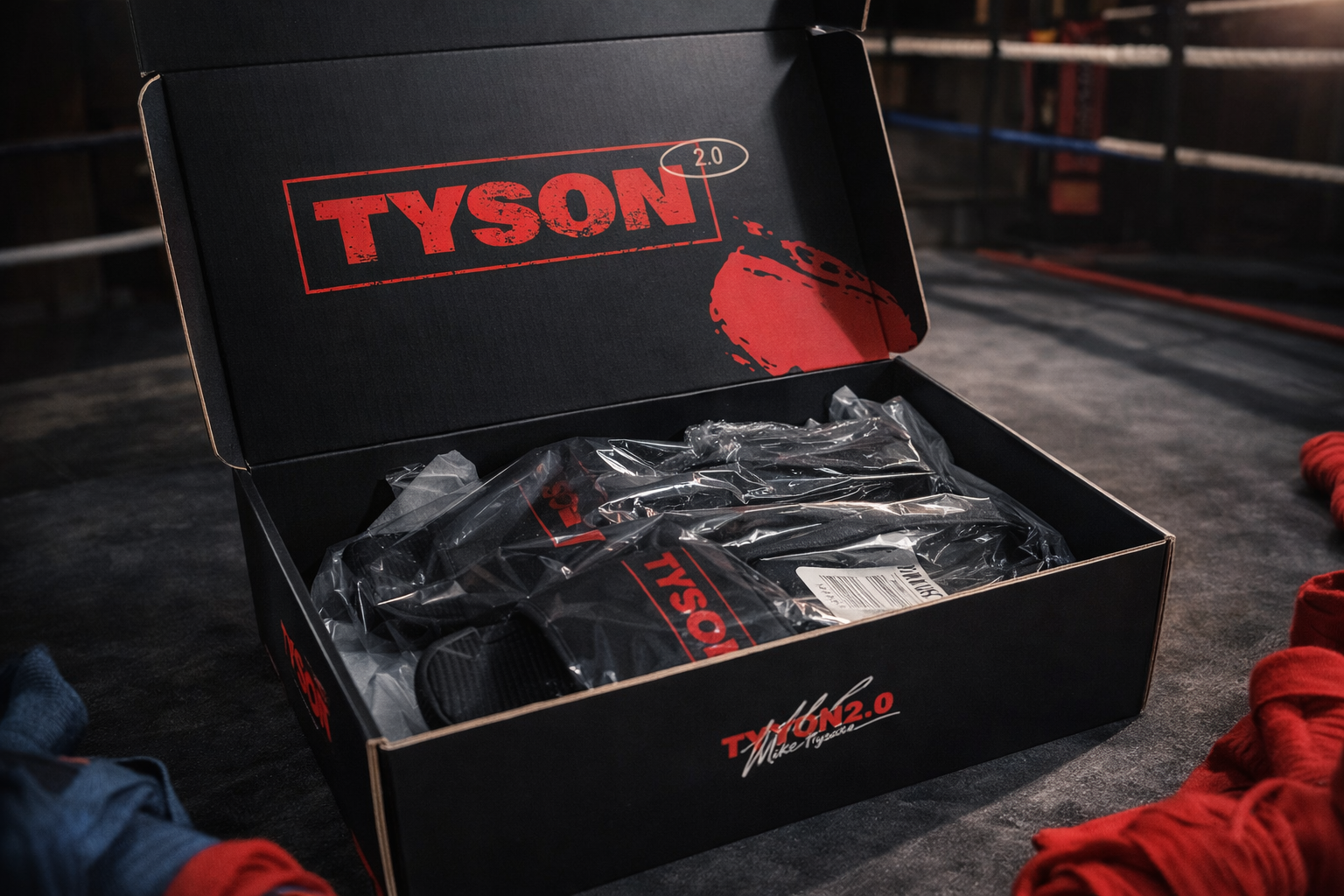 Packaging slippers Tyson